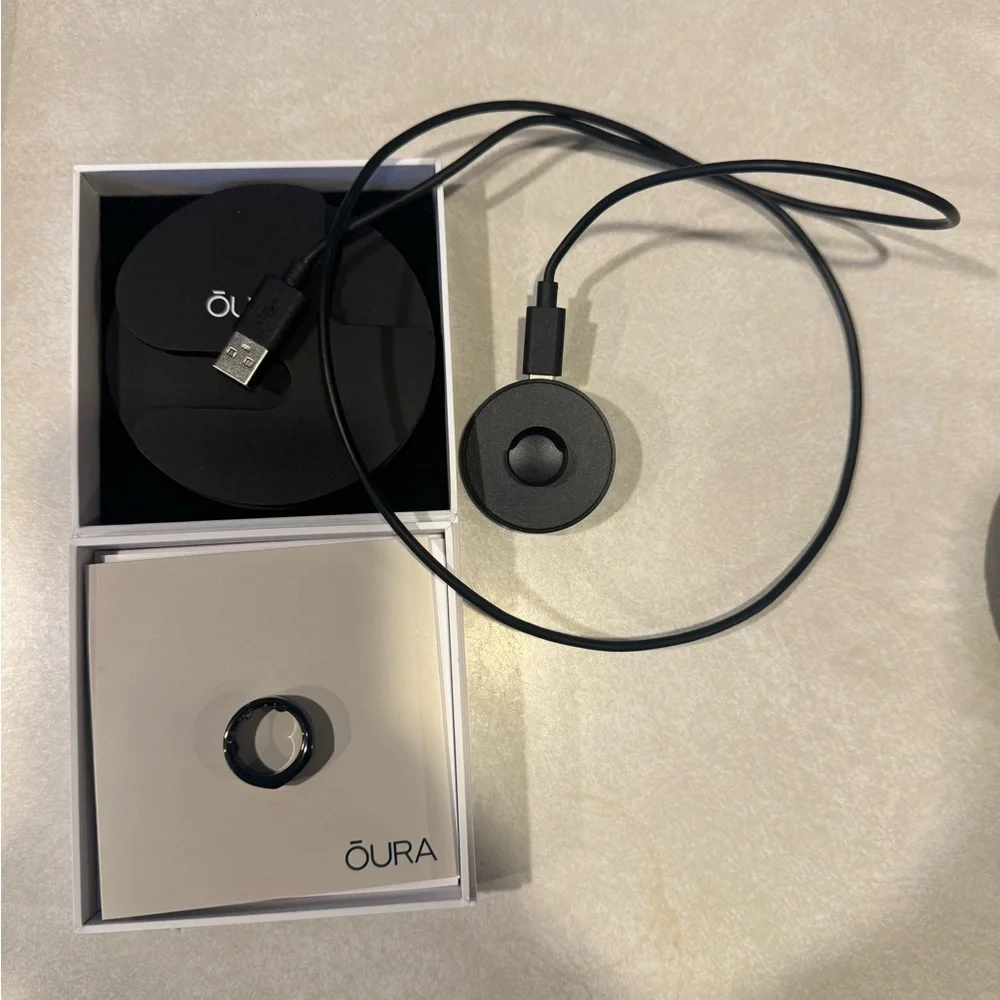 Oura Gen3 Heritage Black Size 8